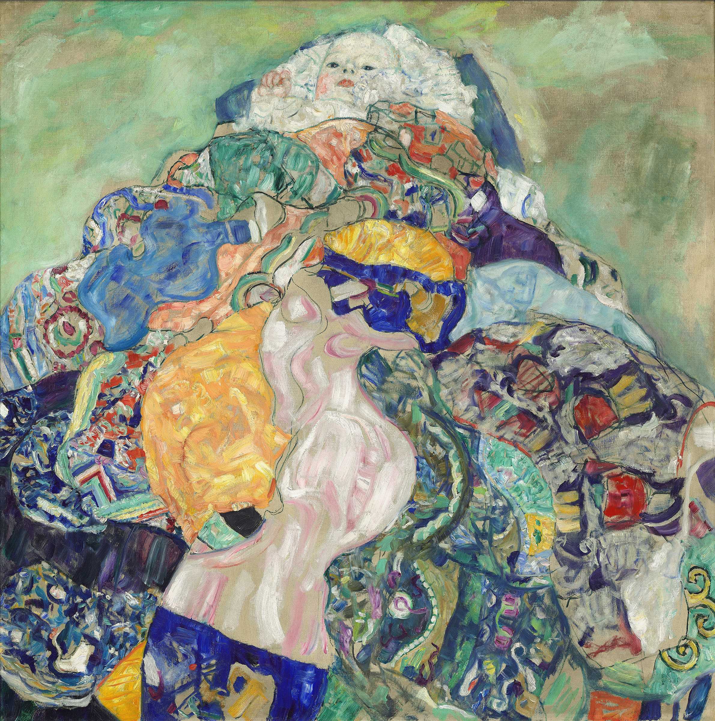Find out more about Gustav Klimt - Baby (Cradle)